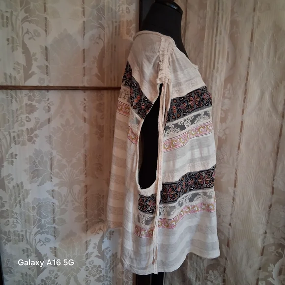 FREE PEOPLE Women's Multicolor Patterned Top - Picture 5 of 7